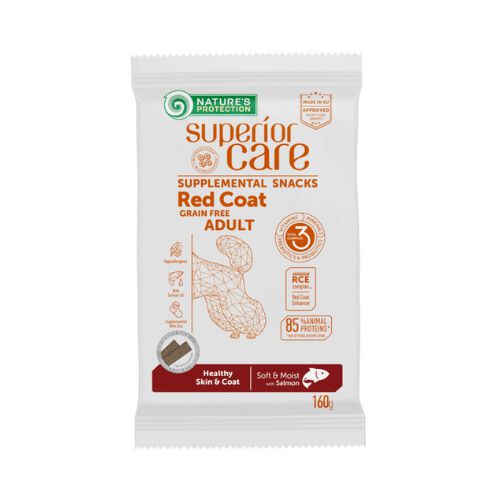 Nature&rsquo;s Protection Snack Hypoallergenic Skin&Coat De Salm&oacute;n 160 Gr, , large Imagen numero 1