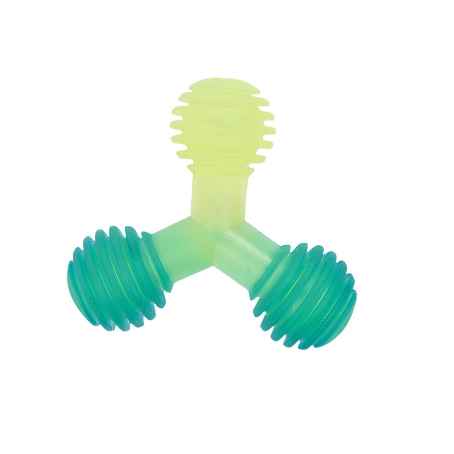 Tootoy! Mordedor de Pelotas en Tri&aacute;ngulo Verde para perros, , large Imagen numero 2