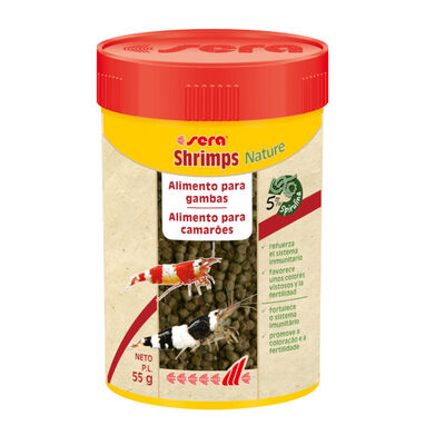 Sera Shrimps Nature Alimento para gambas