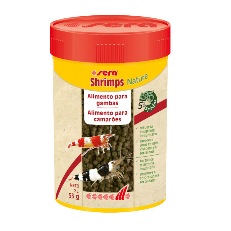 Sera Shrimps Nature Alimento para gambas, , large image number null
