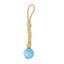 Tootoy! Pull Rope & Treatball Azul pelota con cuerda y portapremios para perros, , large indicador imagen numero 2