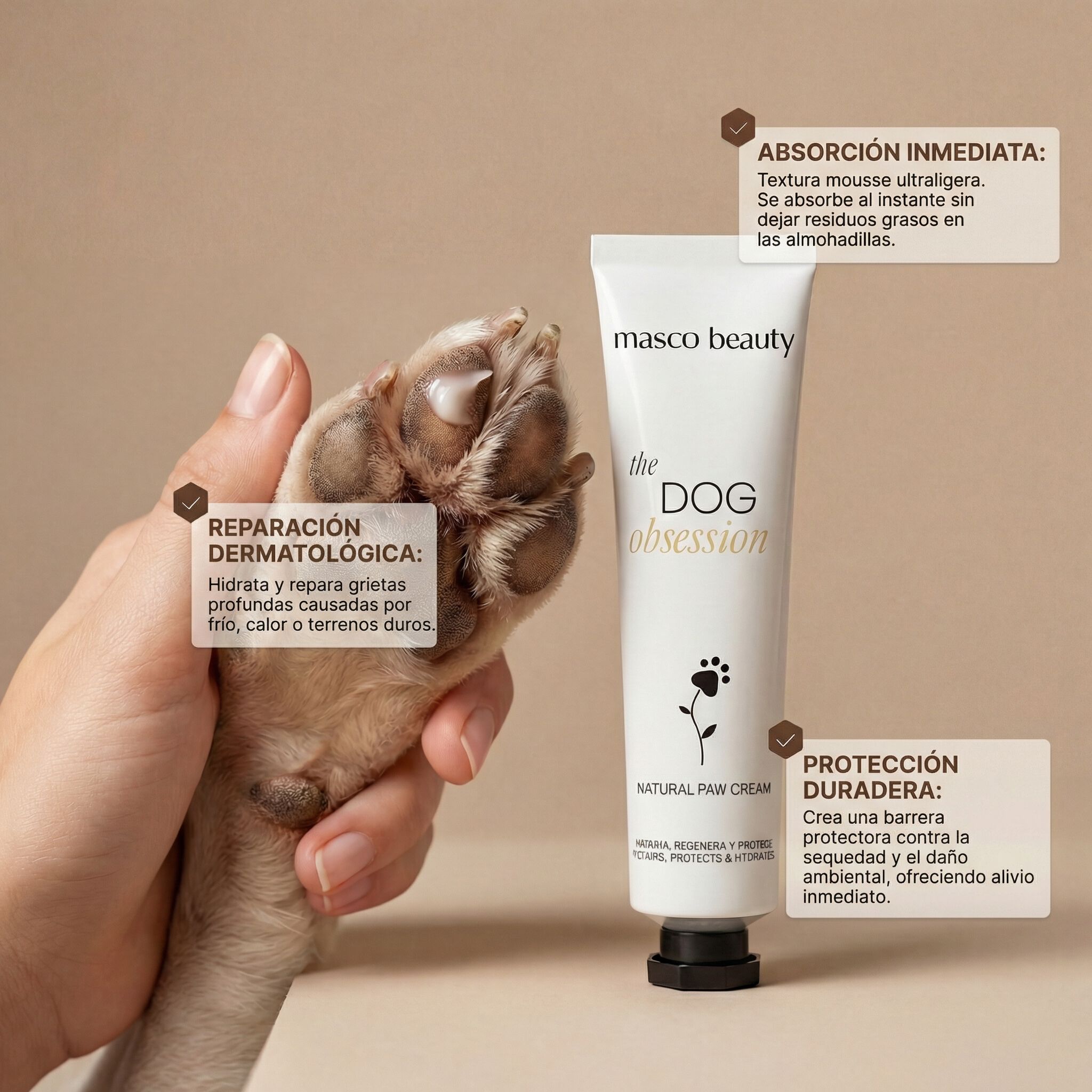 Kit Antipicores Primavera &middot; Champ&uacute; Skin-Therapy + Crema Dog Obsession &middot; Rutina completa para pieles sensibles &middot; Hecho en Espa&ntilde;a, , large Imagen numero 4