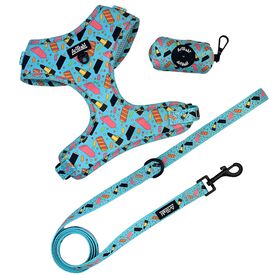 Aribabi Arnés Correa Portabolsas para perros