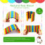 Nobleza - Puente colgante de juguete para hámsters - Escalera de madera de escalada larga con colores del arco iris para hámsters, ratones, jerbos y ratas, , large indicador imagen numero 5