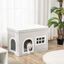 Casa plegable para gatos interior color Gris, , large indicador imagen numero 2