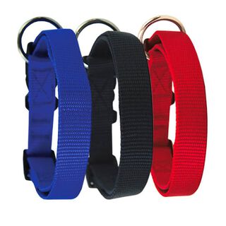 Ibañez Collar Nylon Negro para perros