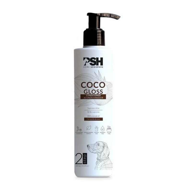 PSH COSMETICS coco gloss acondicionador olor coco para perros, , large image number null