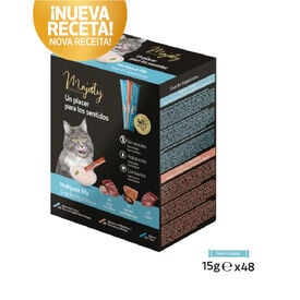 Majesty Mix Pescado snack l&iacute;quido para gatos