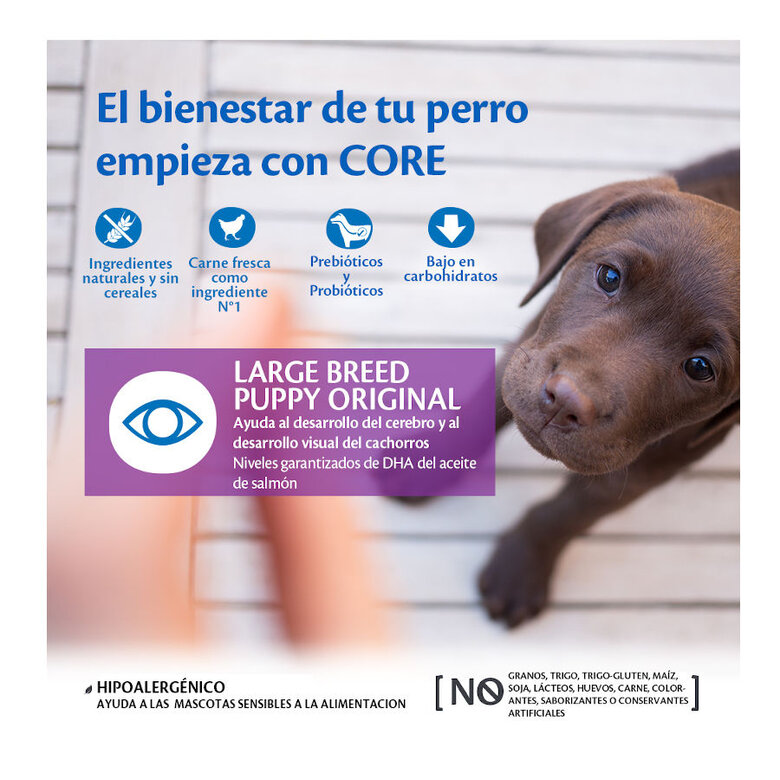 Wellness Core Puppy Large Original Pollo pienso para perros, , large image number null
