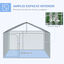 PawHut Perrera de Exterior con Toldo, , large indicador imagen numero 4