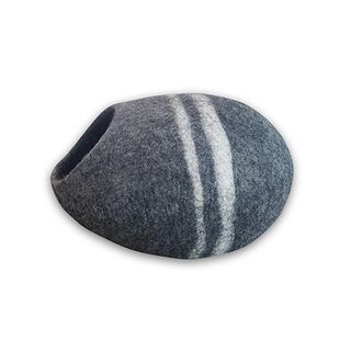 Mishum cueva Petra para gatos color Gris antracita 