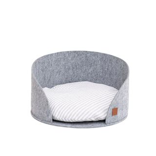 Pet and Co Cama De Lana Gris Luna para Gatos