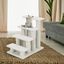 COSTWAY Rascador para Gatos Árbol Juguete Cama Escalador Cat Scratch (Blanco), , large indicador imagen numero 2