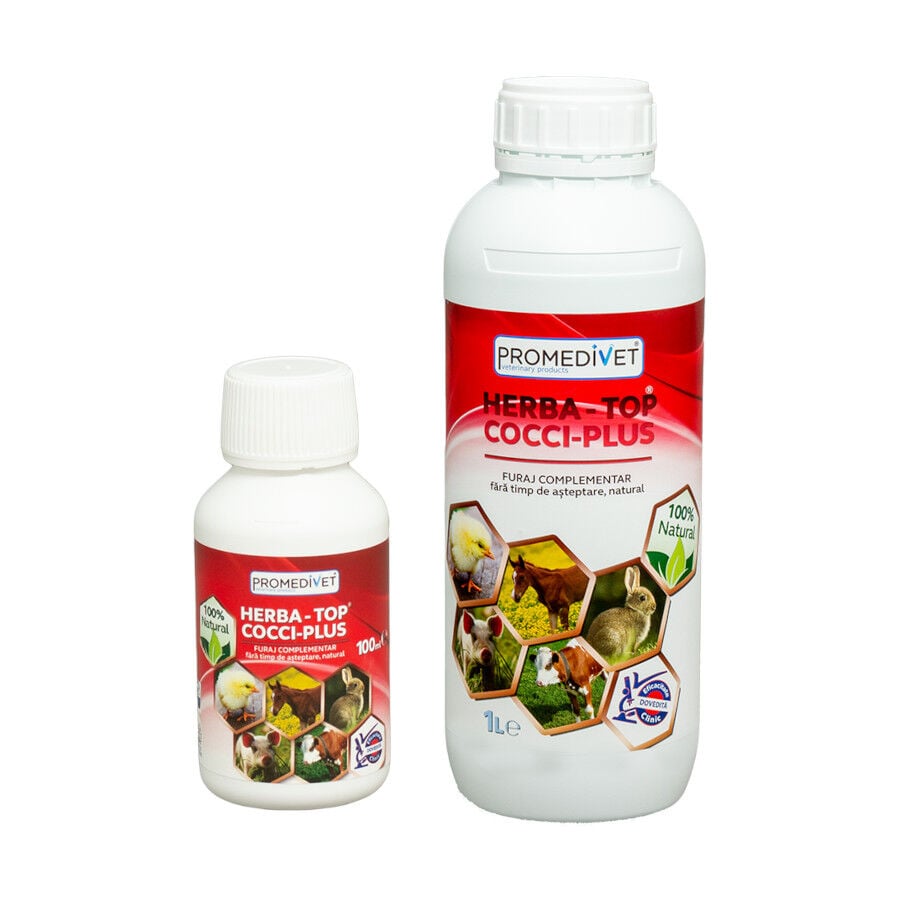 PROMEDIVET HERBA-TOP COCCI PLUS TRATAMIENTO COCCIDIOCIS EN CONEJOS Y AVES DE CORRAL