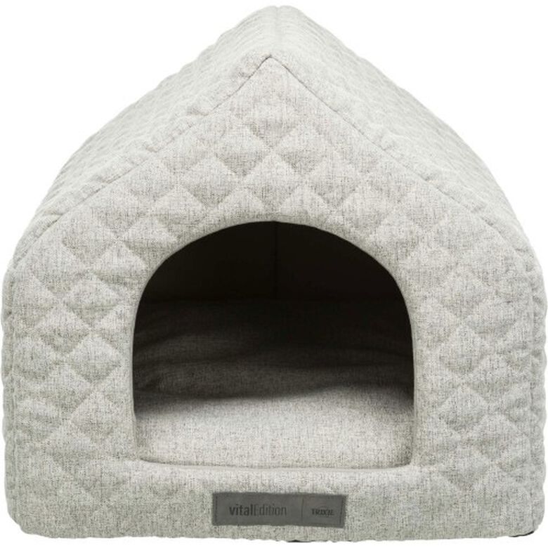 Trixie cueva noah vital gris para mascotas thumbnail