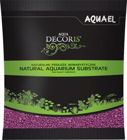 Aquael Aqua Decoris Sustrato Natural Cuarzo morado para acuarios