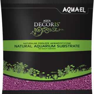 Aquael Aqua Decoris Sustrato Natural Cuarzo morado para acuarios