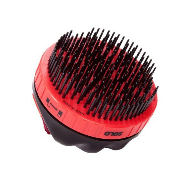 Cepillo Solobrush para caballos color Rojo/Negro, , large image number null