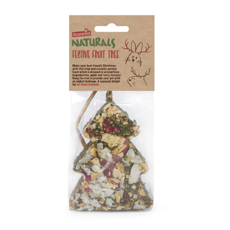 Rosewood Festive Fruit Tree Chuches de Frutas para roedores thumbnail