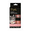 6 sobres x 15 g Majesty Pollo y Vieira snack líquido para gatos, , large indicador imagen numero 2