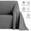 Plaid  Liso140x190 cm  Gris Oscuro, , large indicador imagen numero 2
