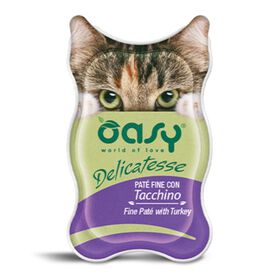 Oasy Pat&eacute; con Pavo para gatos