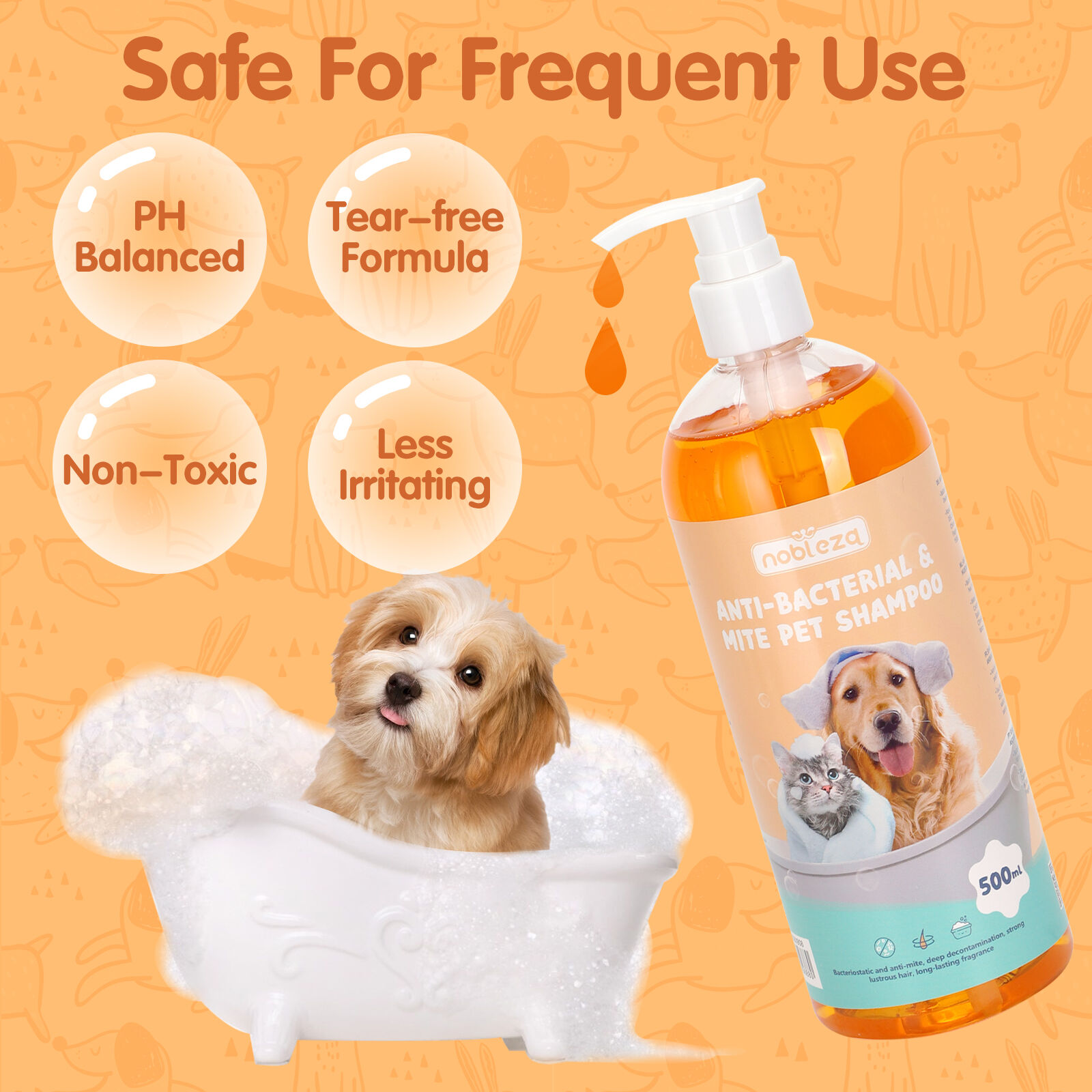 Nobleza Champú Hipoalérgenico con citronela para perros y gatos thumbnail