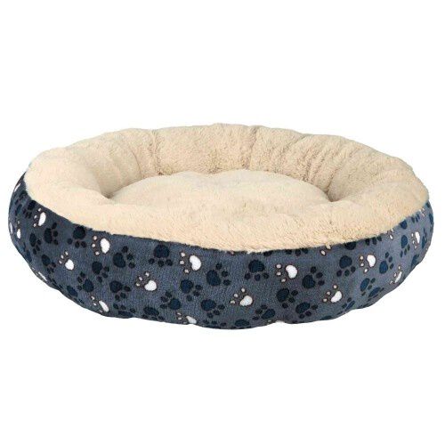 Trixie Tammy Cama Redonda Azul y Beige para perros Tiendanimal