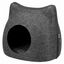 Trixie Cama Cueva con Cremallera Gris para gatos, , large indicador imagen numero 3