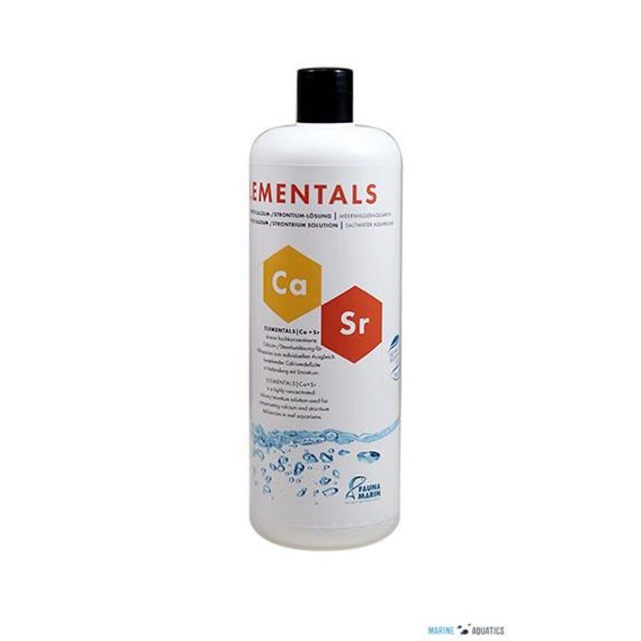 Fauna Marin Elementals Ca/Sr Solución de Calcio y Estroncio para acuarios