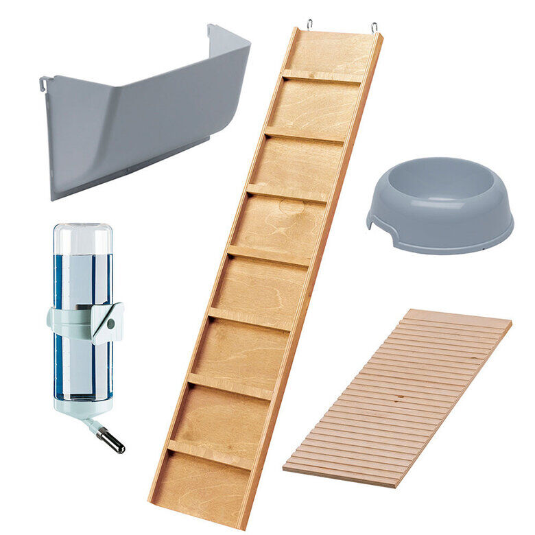 Ferplast Grand Lodge Conejera de dos niveles thumbnail