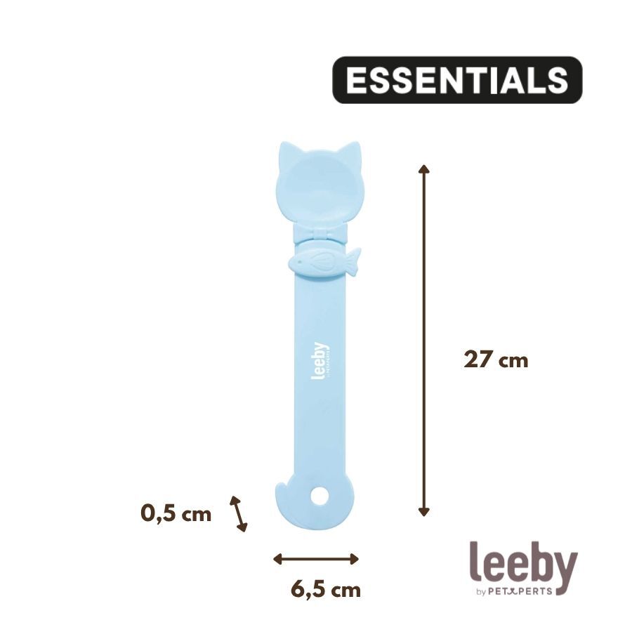 Leeby Cuchara Dispensador Pasta Premio Azul para gatos, , large Imagen numero 4