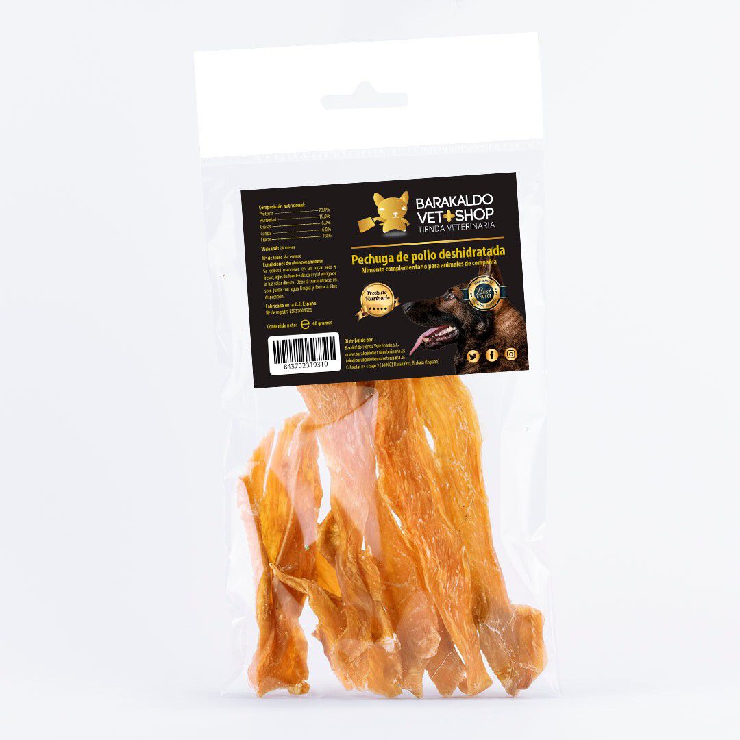 Pechuga de Pollo Deshidratada en Tiras | Pechuga de Pollo Deshidratada en Tiras para perros de todas las razas y tama&ntilde;os., , large Imagen numero 1