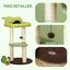 PawHut Árbol Rascador para Gatos en Forma de Aguacate, , large indicador imagen numero 5