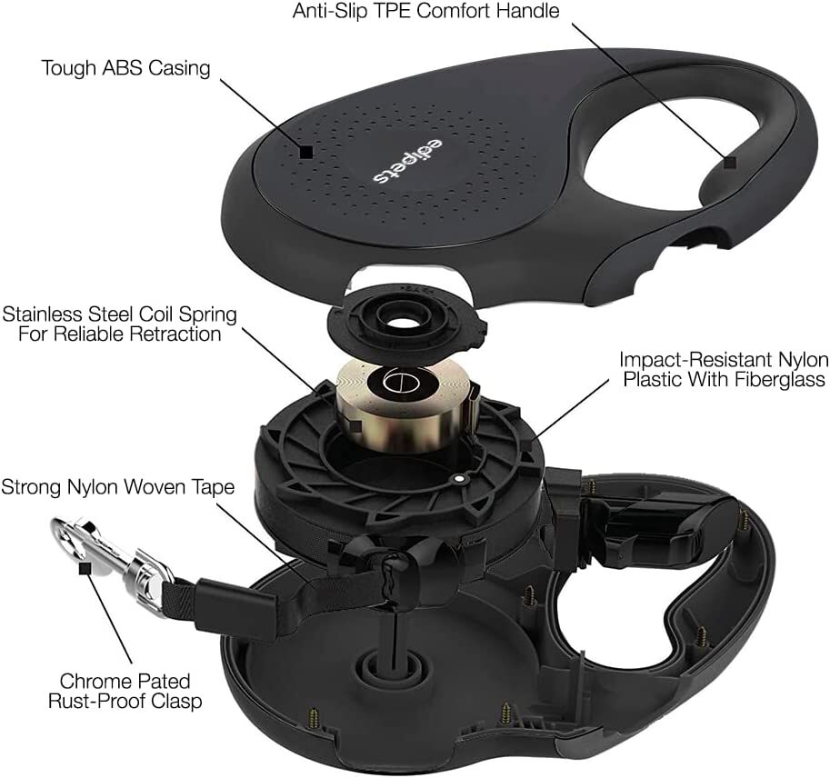 CORREA PERRO EXTENSIBLE 5M <50KG, , large Imagen numero 4