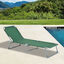 Outsunny Tumbona Plegable Verde, , large indicador imagen numero 2