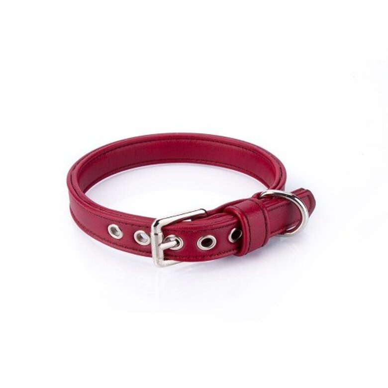 Collar de cuero vegano Pamppy Cher color Rojo, , large image number null