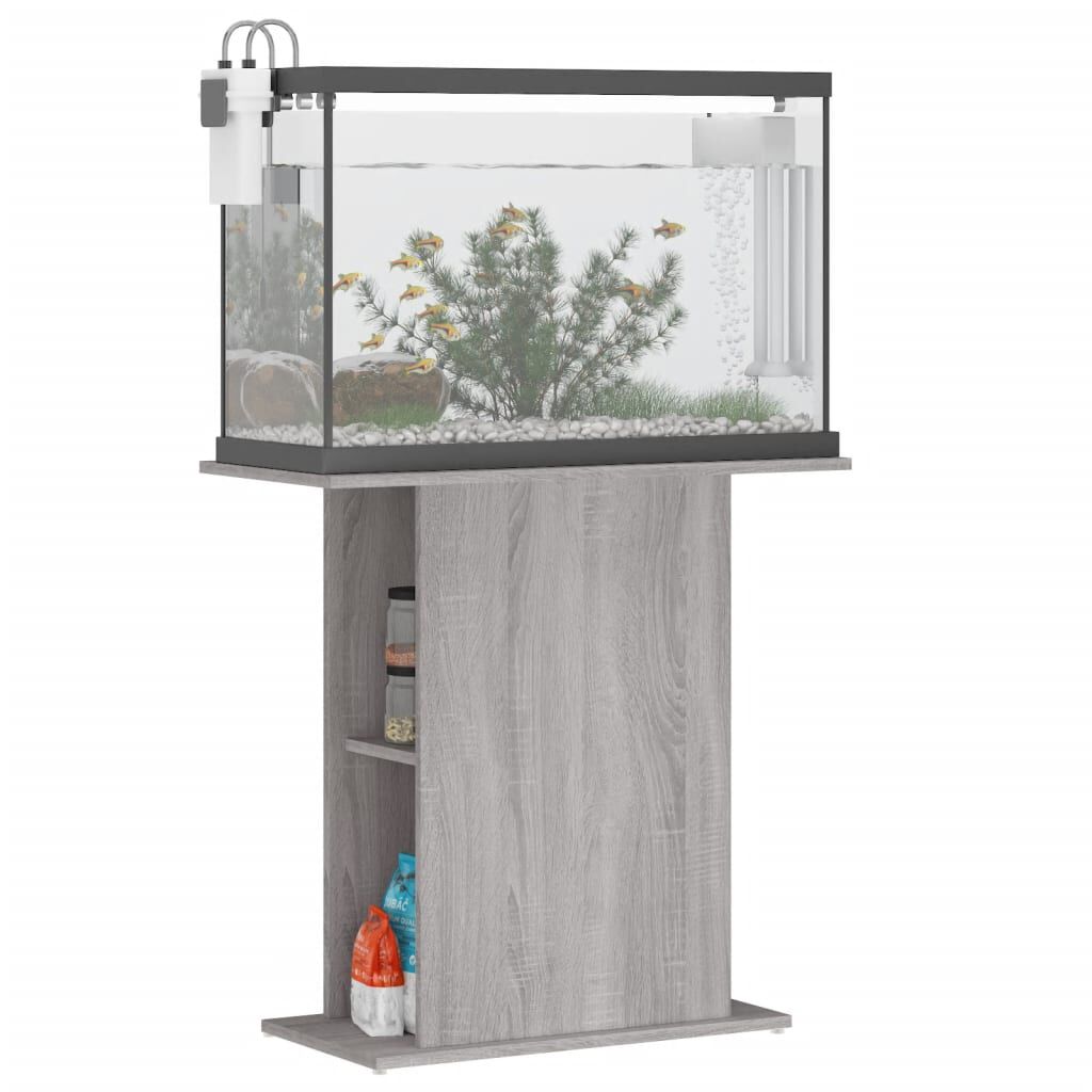 vidaXL Soporte de madera para acuario