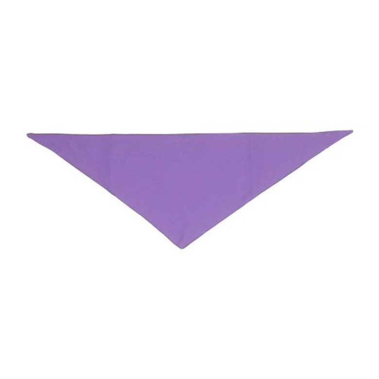 Bandana para perros reversible color Lila y negro, , large image number null