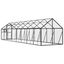 vidaXL Pajarera de aluminio gris antracita 179x100x185 m, , large indicador imagen numero 12