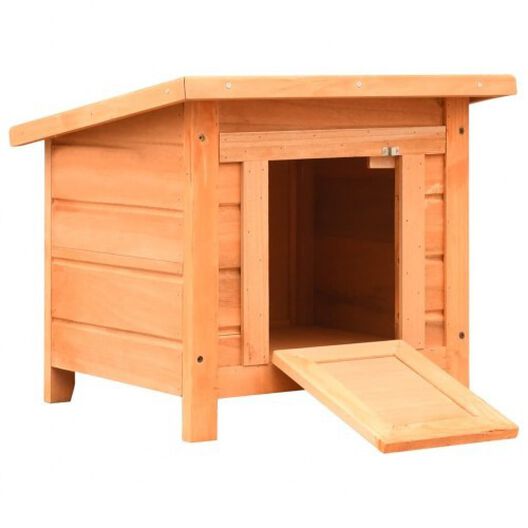 Caseta de madera para gatos color Marrón, , large image number null