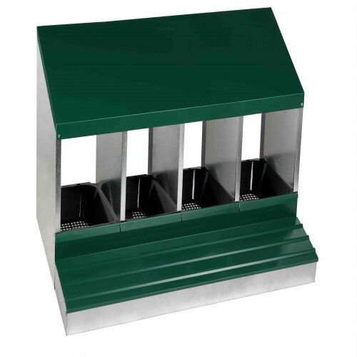 Ponedero 4 departamentos con cubeta para gallinas, , large Imagen numero 1