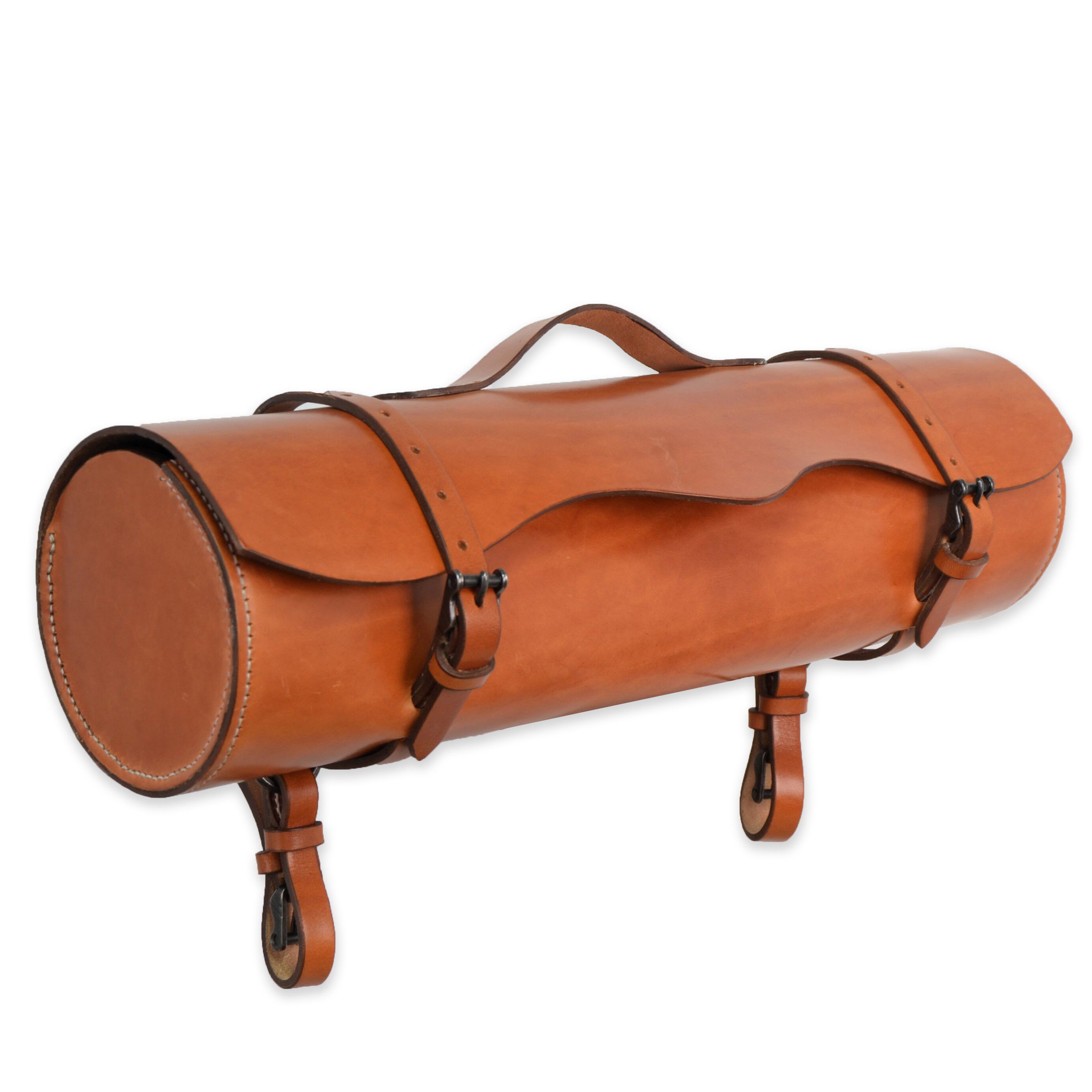PortaCapote Premium | Piel de Ternera, Hebilla de Fragua | Color Avellana | Equipamiento para el caballo | Producto de Guarnicioner&iacute;a | Tradici&oacute;n artesana | Los Nietos, , large Imagen numero 1