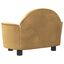 vidaXL Cama para perros de terciopelo marrón 66x40x45 cm, , large indicador imagen numero 4