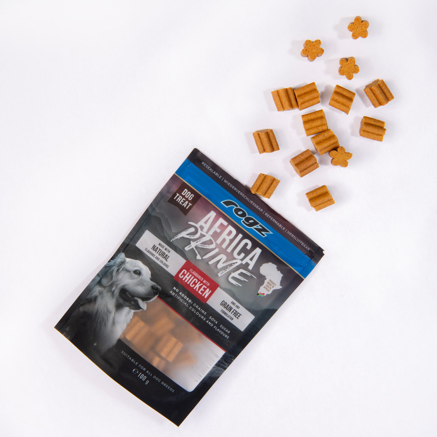 Rogz Snack para Perros Sabor Pollo 6x100g Premio de Entrenamiento, , large Imagen numero 4