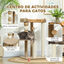PawHut Árbol para Gatos Marrón, , large indicador imagen numero 5