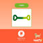 Tootoy! Mordedor Grill and Pull Verde para perros, , large indicador imagen numero 3