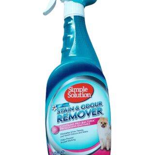 Simple Solution Quitamanchas y Olores para perros