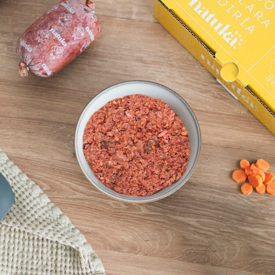 Comida para perros. Men&uacute; barf de cordero y pavo 7,5kg, , large Imagen numero 3