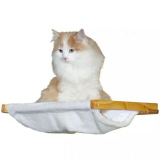 Hamaca Dolomit de pared para gatos color Blanco